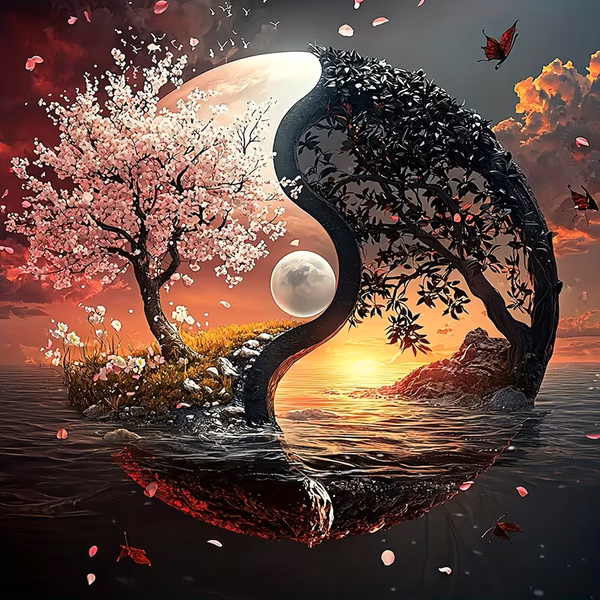 Yin und Yang der Natur