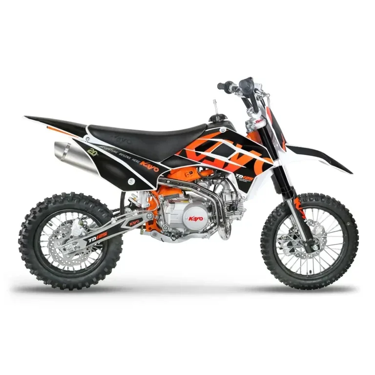 PIT BIKE 125CC MANUEL 4 VITESSES TD125 KAYO