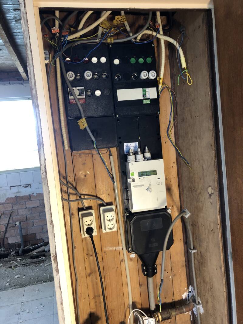 oude meterkast Oostzaan