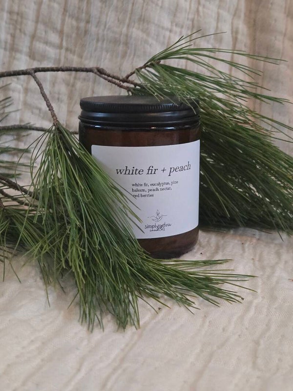 white fir + peach