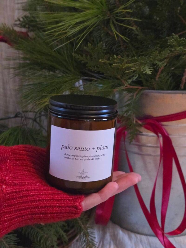 palo santo + plum