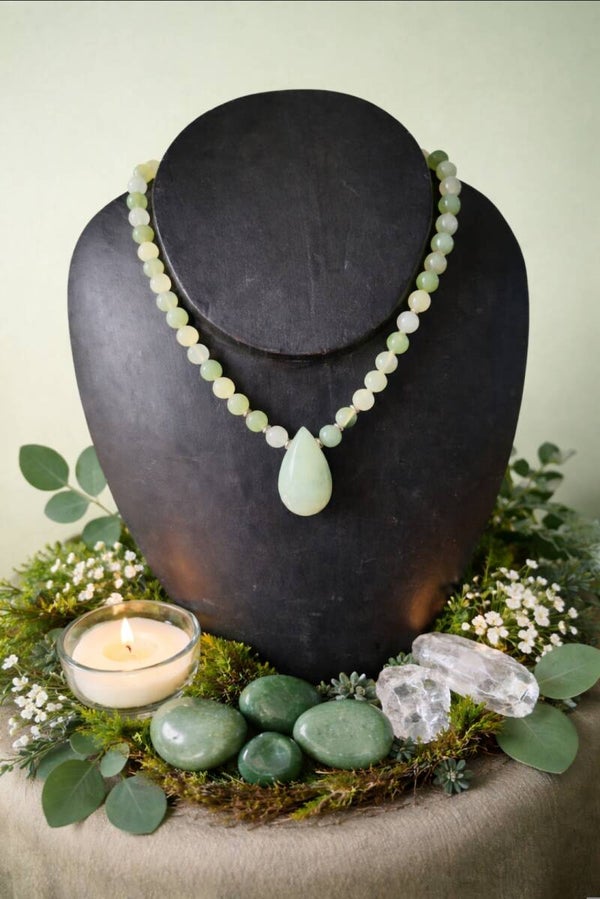 Collier en jade
