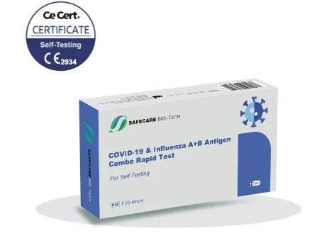 SAFECARE® COVID-19 & Influenza A+B Antigen Combo Schnelltest