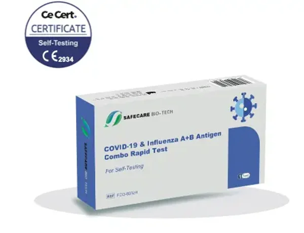 SAFECARE® COVID-19 & Influenza A+B Antigen Combo Schnelltest