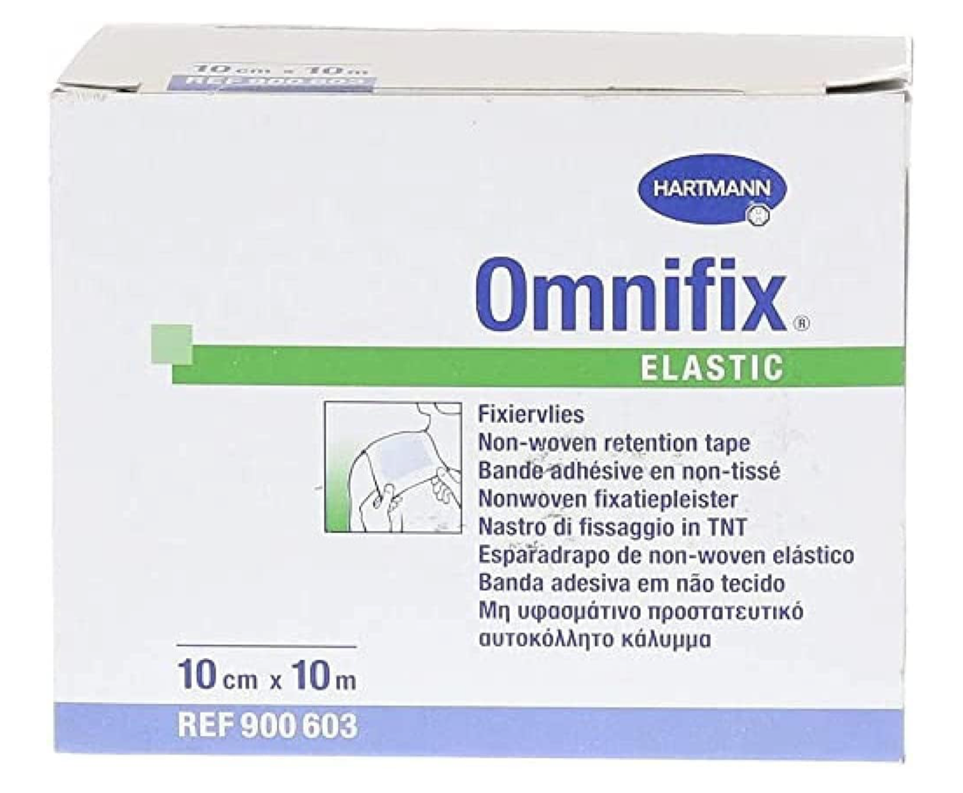 Fixierpflaster - OMNIFIX Elastic 10 cm x 10 m Rolle