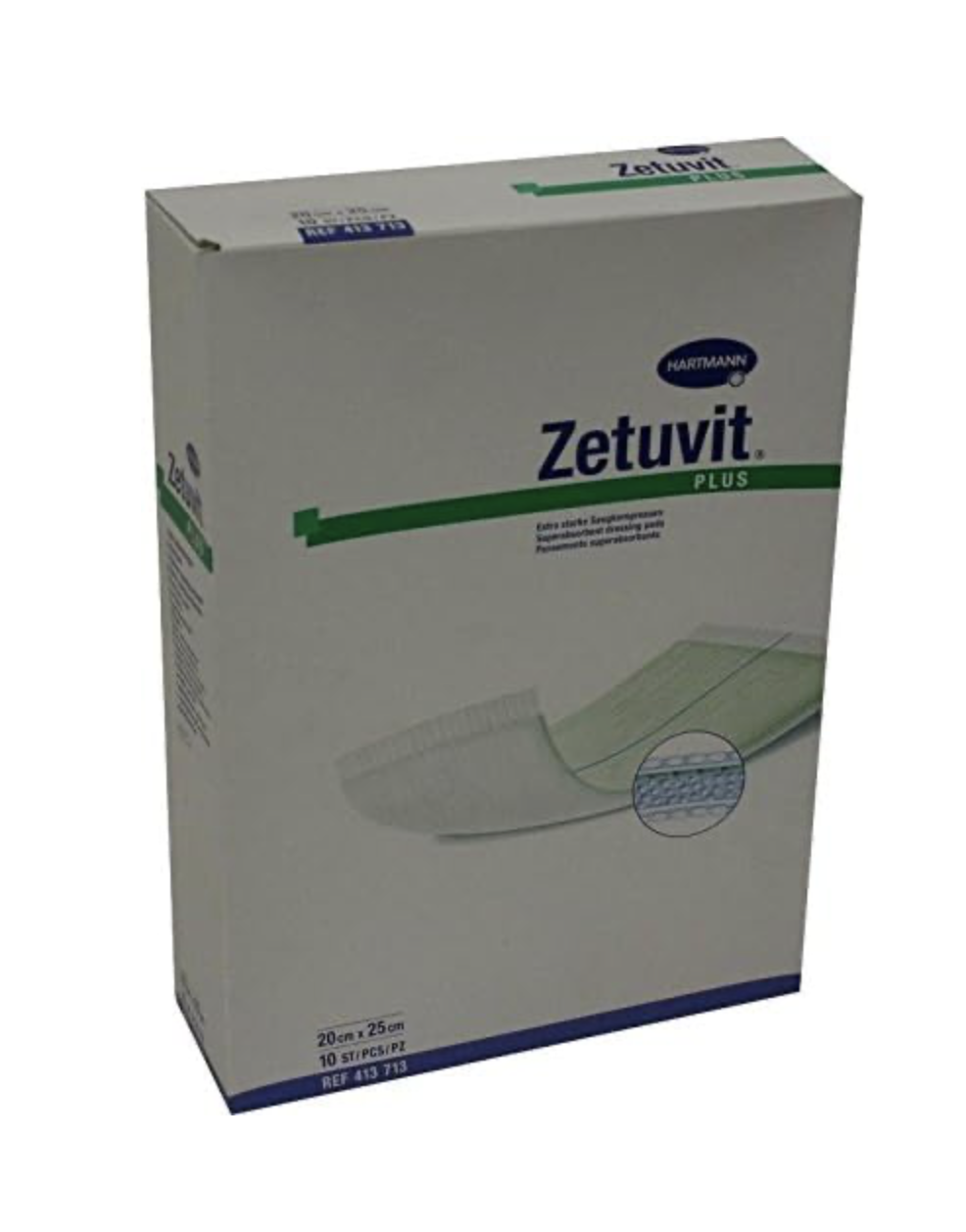 sterile Wundauflage - Zetuvit Plus 20x25 - PZN: 02536644