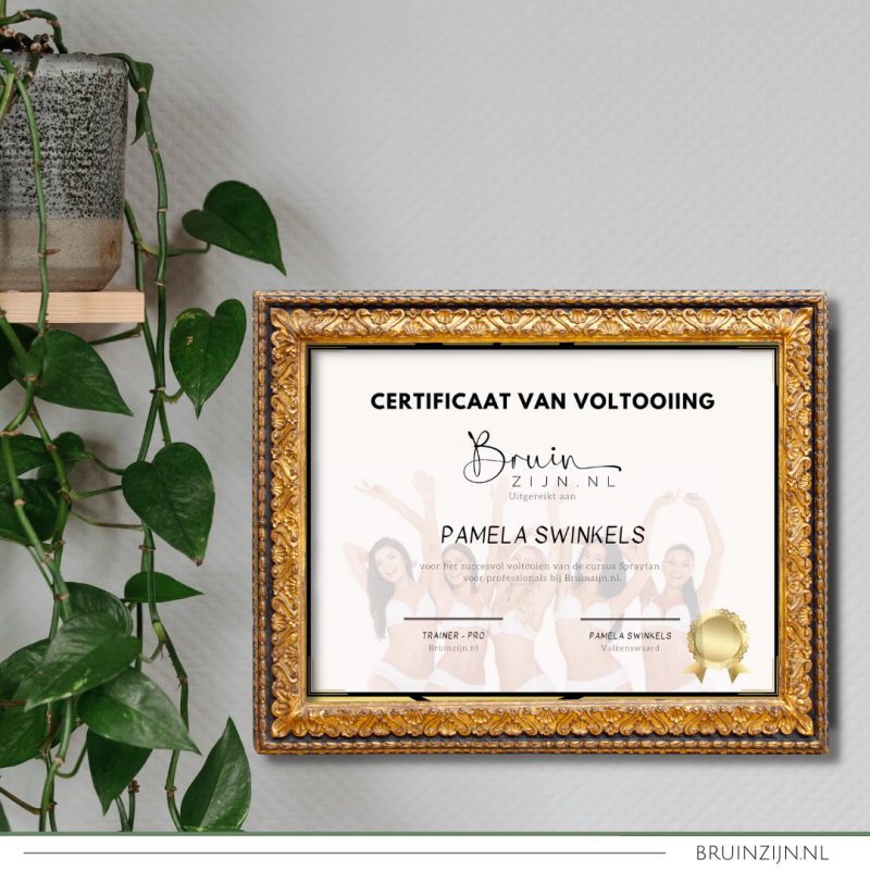 Start een eigen spraytan salon. Een cursus spraytan volgen en meteen aan de start gaan. Spraytan training en spraytanning apparatuur.