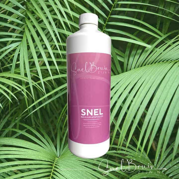 SnelBruinzijn Tanning Lotion | 1 liter (1000ml) | € 75,-