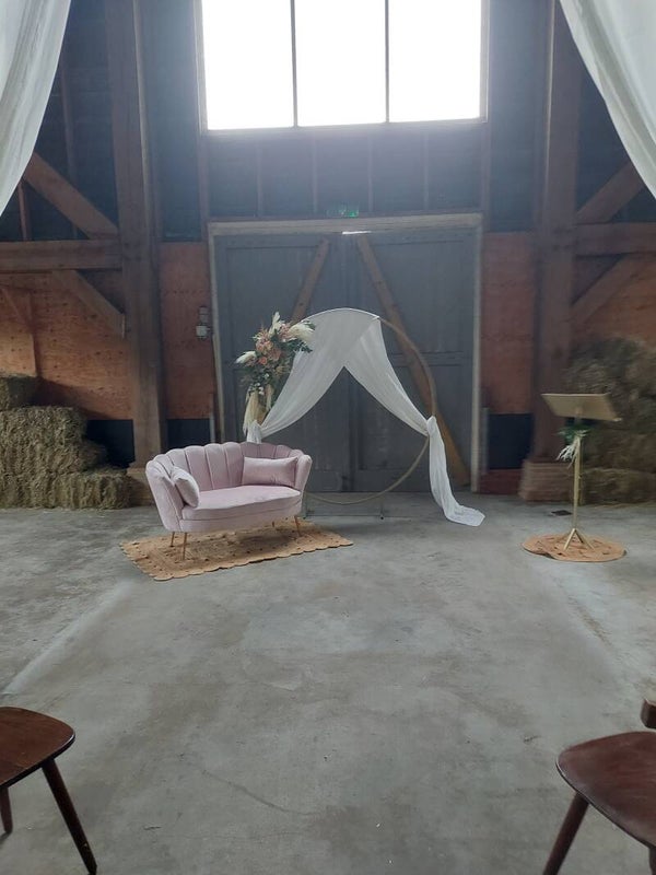 Jute vloerkleed rond klein