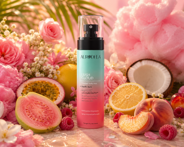 LUSH CLOUD Pacific Aura - Parfümiertes Körperspray 100 mL | Mit dem exklusiven Komplex PUREYOUTH™