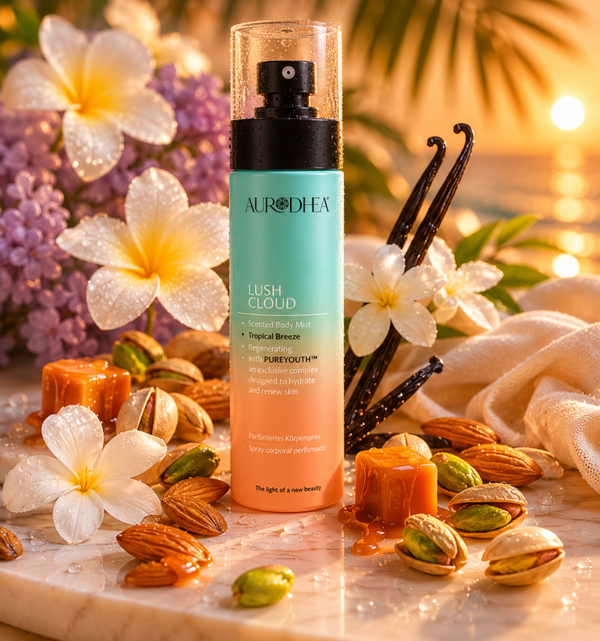 LUSH CLOUD Tropical Breeze - Parfümiertes Körperspray 100 mL | Mit dem exklusiven Komplex PUREYOUTH™