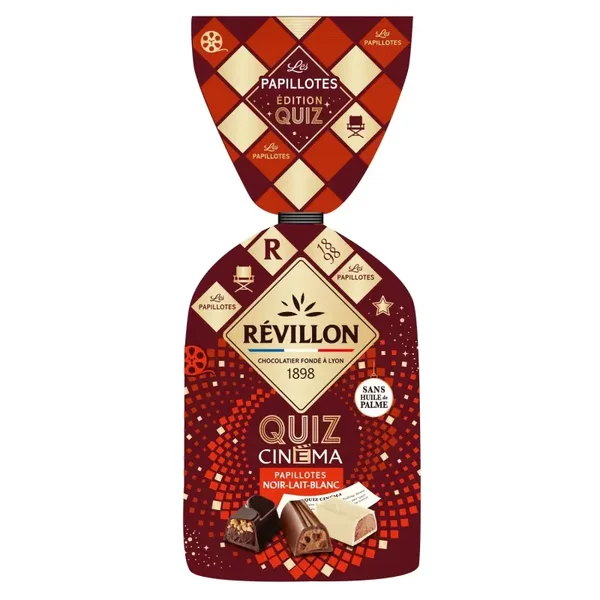 Papillotes Cinema Quiz 360 g