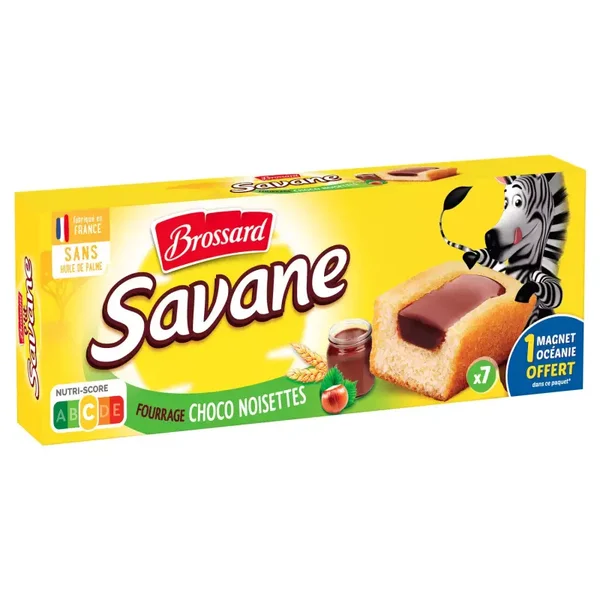 SAVANE Choco Noisettes / 2 Stück / 200 g