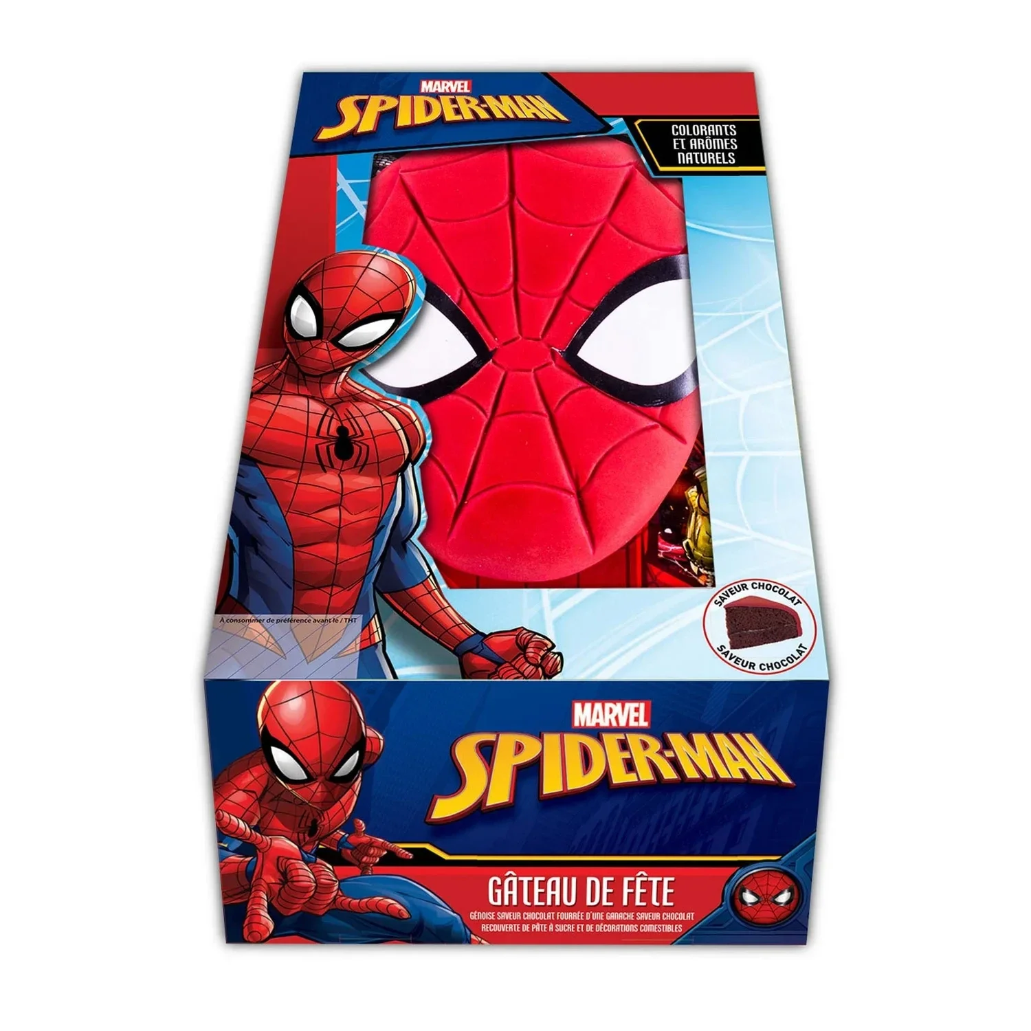 3D- Geburtstagstorte „Spider‑Man“ – LIGHTBODY, 660 g