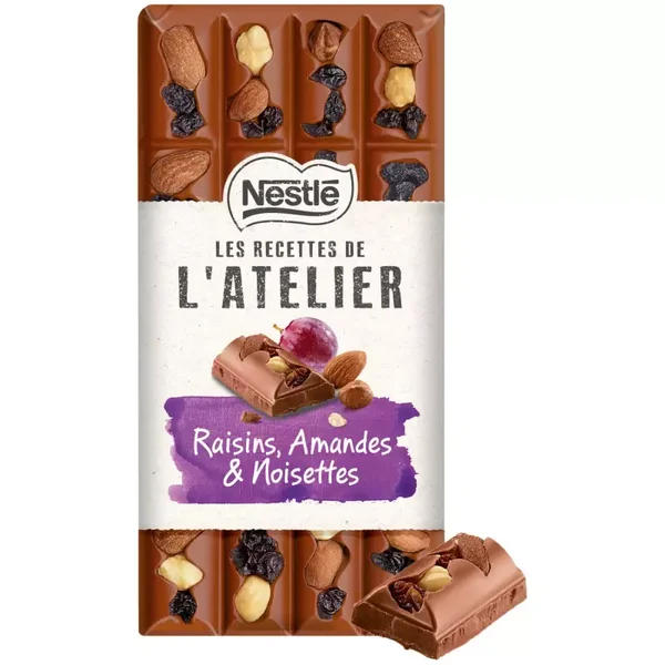 L' Atelier Raisins, Amandes, Noisettes/ 2 Stück/ 170 g