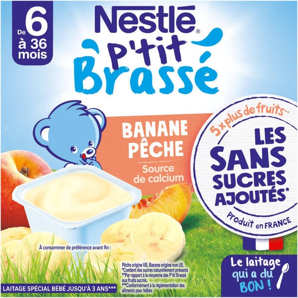 Nestle babydessert ab 6 monaten – pfirsich-banane (3 x St)