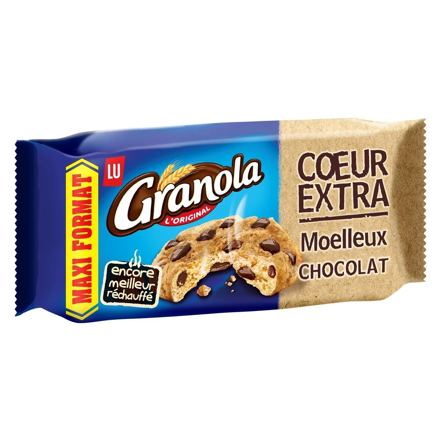 Cookies Cœur Extra Moelleux aux Pépites de Chocolat – Granola LU  312 / 2 Stück