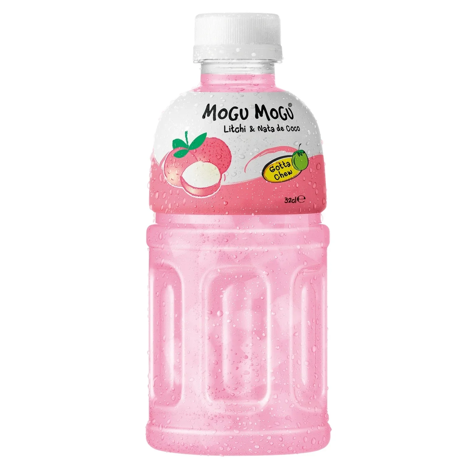MOGU MOGU Litschi & Nata de Coco –2 x  320 ml Flasche