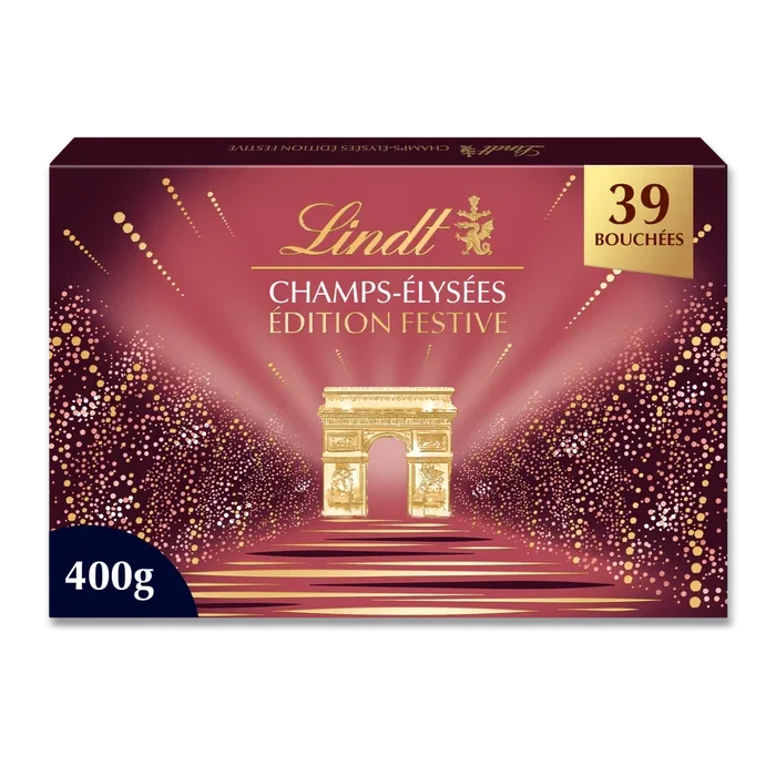 Lindt CHMAPS-ELYSEES  EDITION FESTIVE 300 g