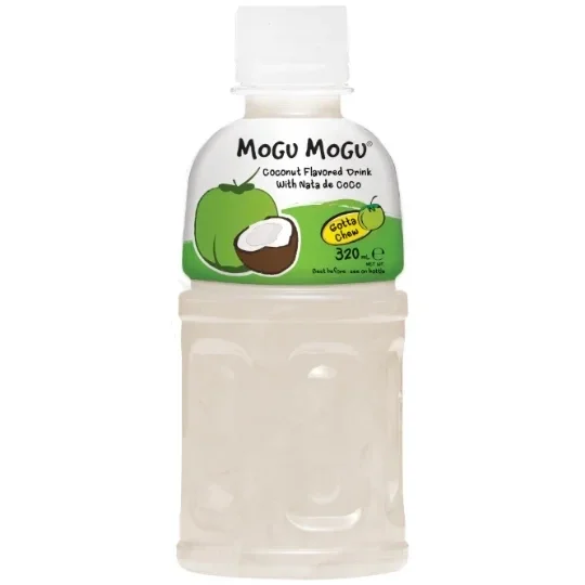 Mogu Mogu Kokosnussgetränk mit Nata de Coco – 2 Stuck 320 ml