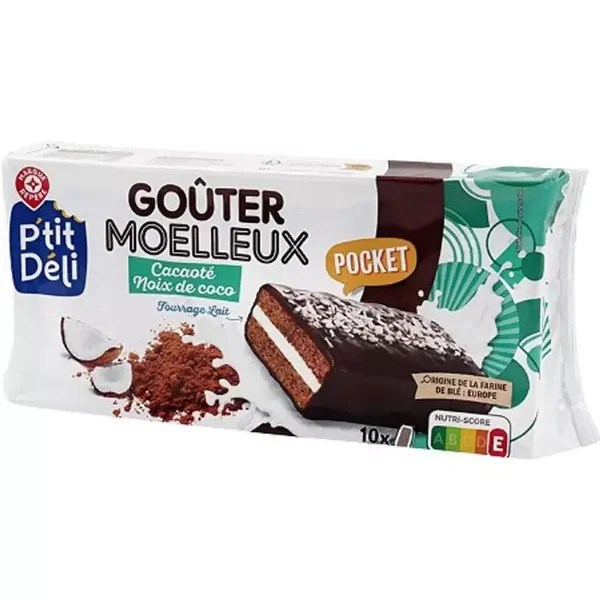 P'tit  Deli  cacaote noix de coco / 2 Stück / 420 g