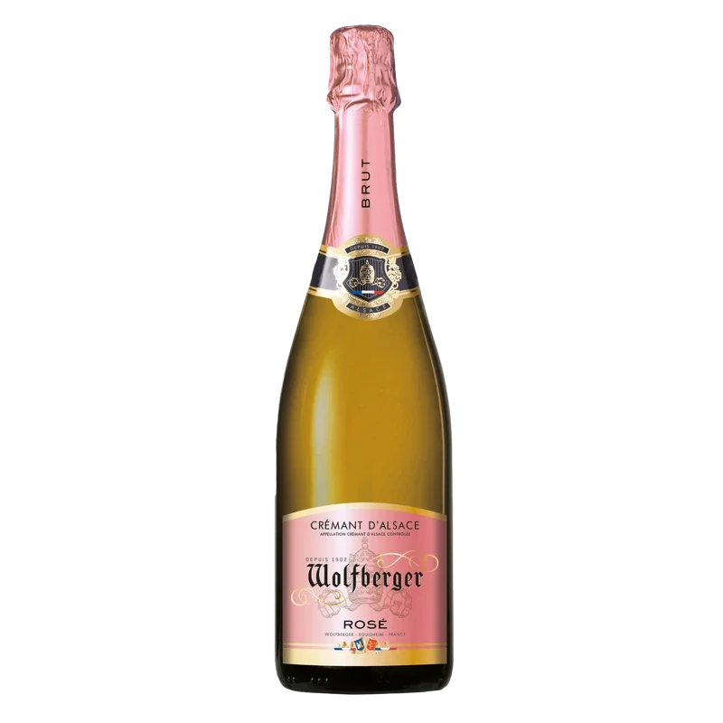 Wolfberger Crémant d’Alsace Brut Rosé Non Millésimé 750 ml