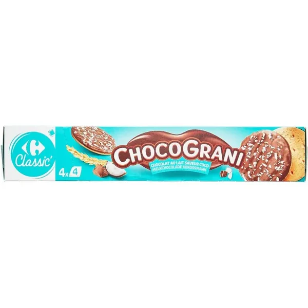 CLASSIC’ Milk Chocolate Coconut Biscuits 200 g