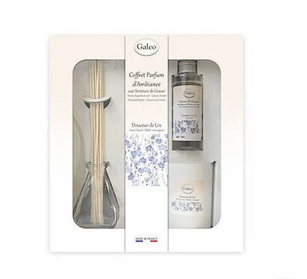 Raumduft Parfümbox GALEO Leinen 200 ml
