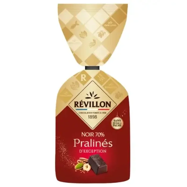 Praline dunkel PAPILLOTES REVILLON 340 g