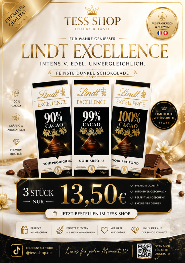 Luxus Schokolade Angebot – 3 Stück/ 250 g