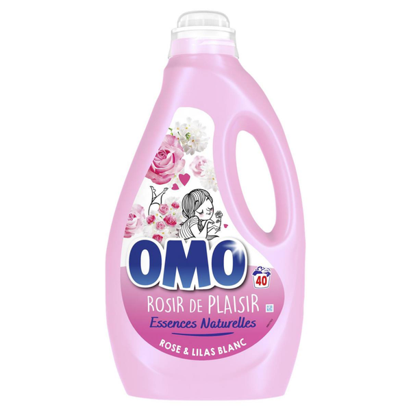 OMO Rose & Weißer Flieder 40 Wäschen 1800 ml