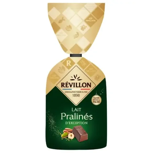Praline lait PAPILLOTES REVILLON 340