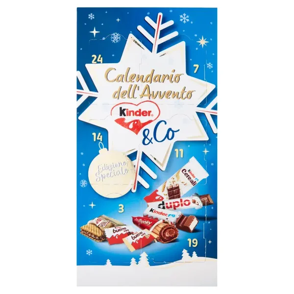 Adventskalender Pralinen und Kekse Kinder & Co KINDER 295 g