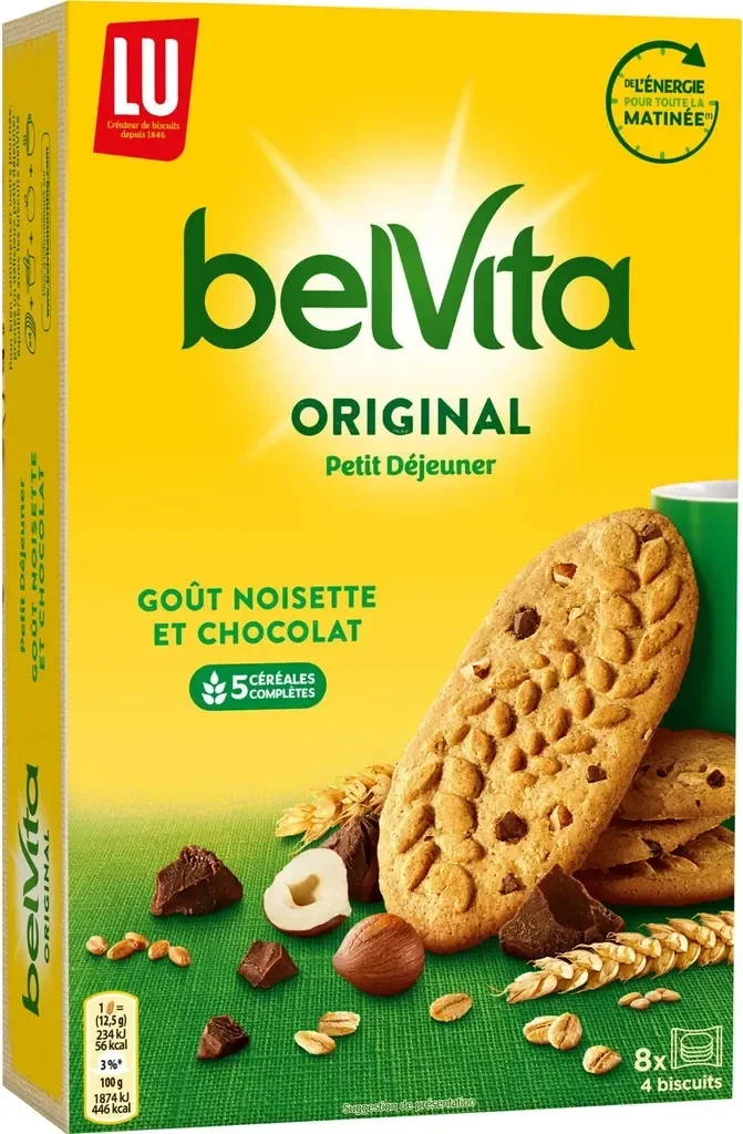BelVita Original Noisette- mit Haselnuss / 2 Stück /