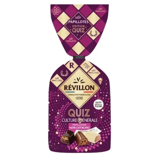 Papillotes Noir Lait Et Blanc 360g