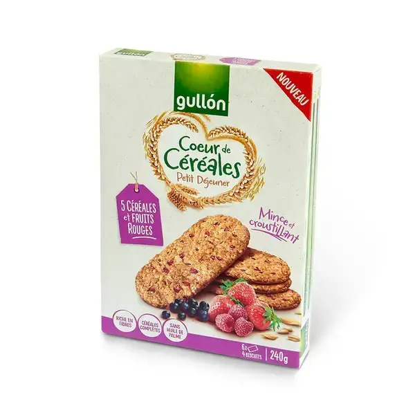 Müsli und roten Früchten GULLON /2 Stück/ -240 g