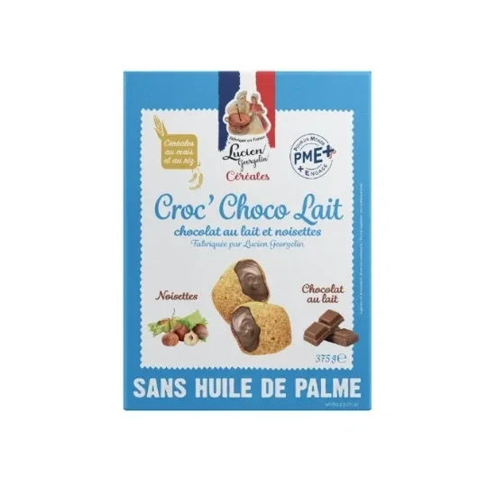 Croc-Milchschokoladen-Müsli – knusprig und schokoladig, 375 g