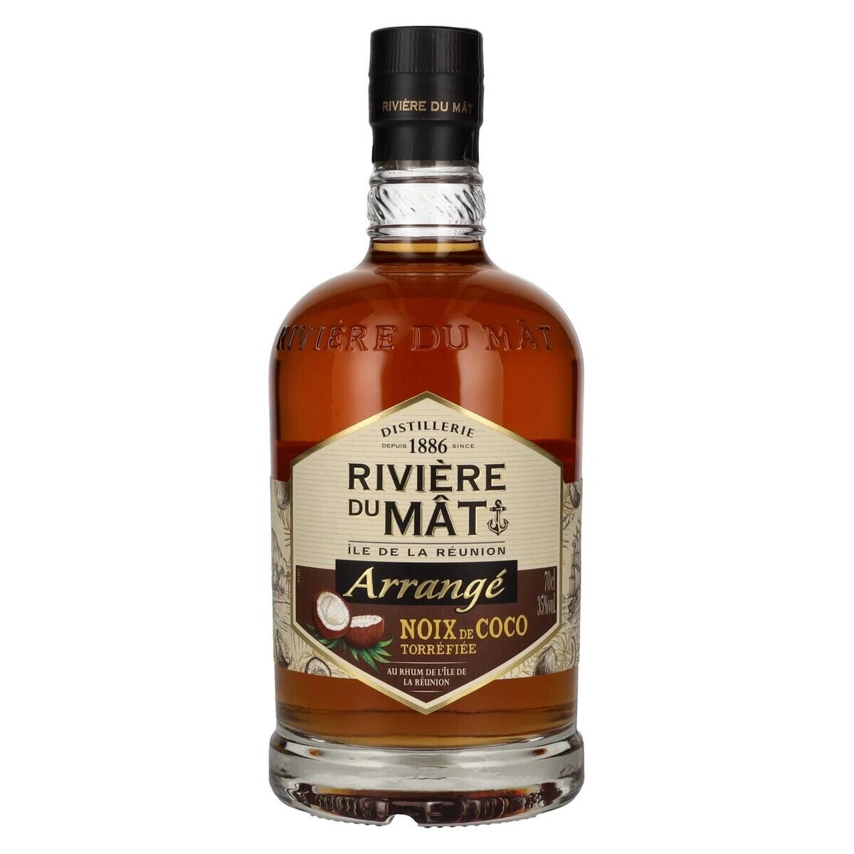 Rum Rivière du Mât arrangierte geröstete Kokosnuss 700 ml