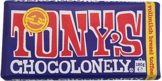 Tony’s Chocolonely Vollmilch Brezel Toffee 180 g – Süß, salzig