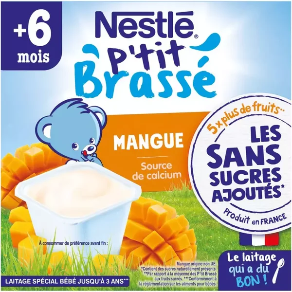 Nestle kleines milchdessert mit mango ab 6 monaten (3 x St)