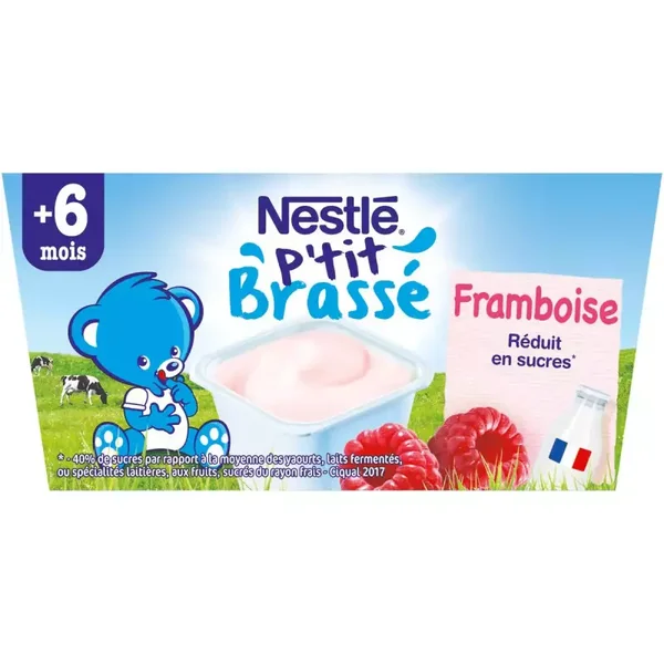 NESTLE Himbeermilchdessert ab 6 Monaten 🍓🍼 (3 x St)