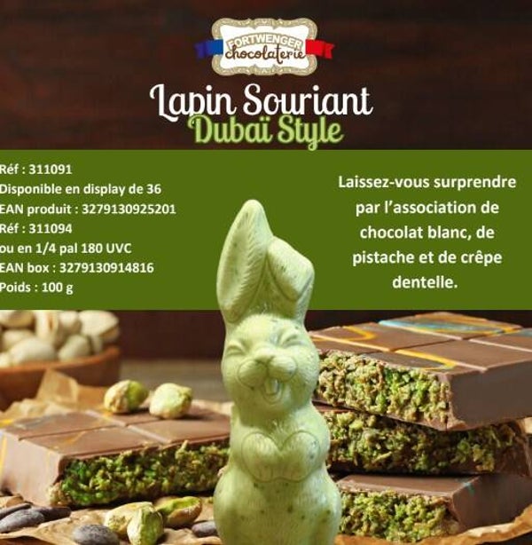 Osterhase Dubei Style – 100 g