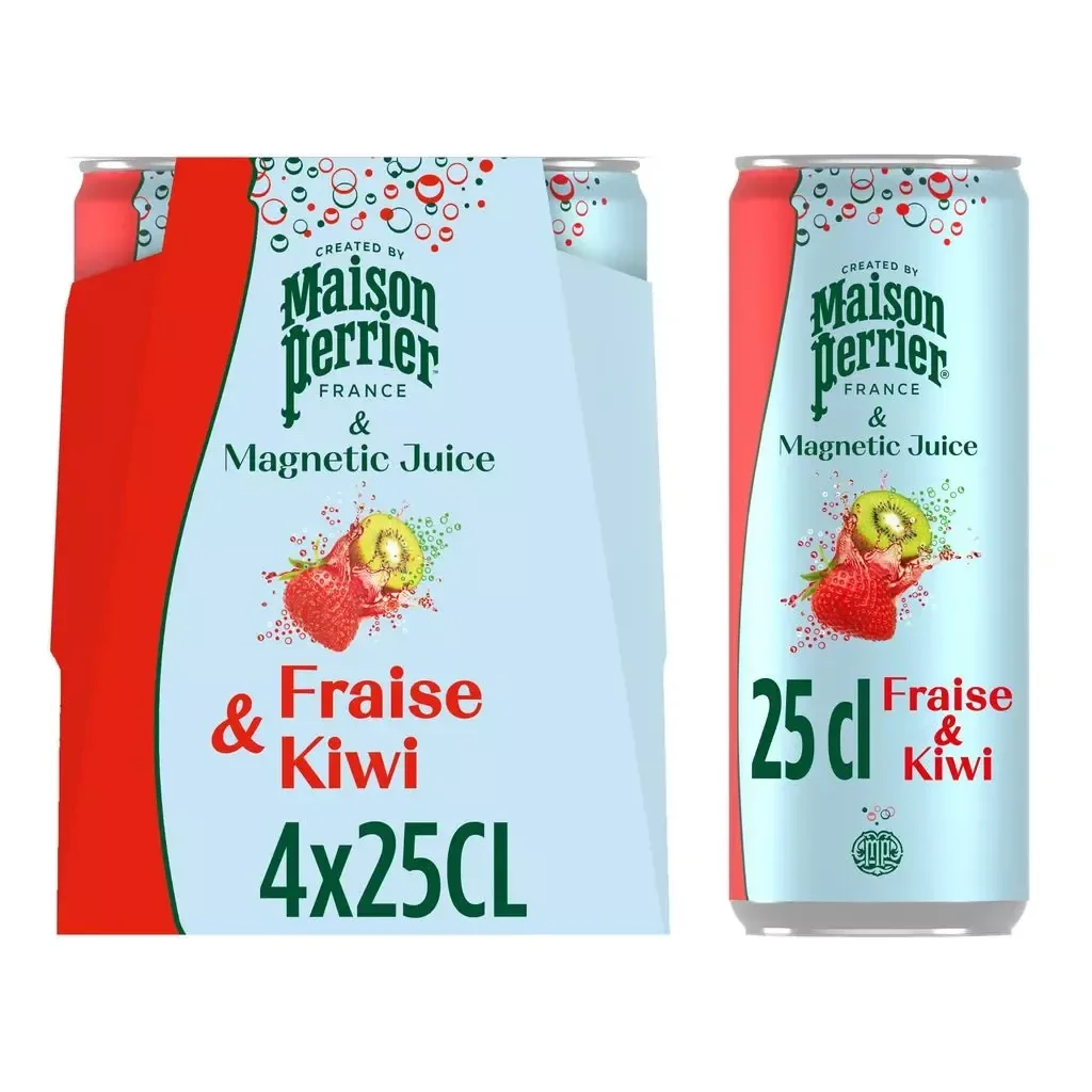 San Pellegrino Erdbeere & Kiwi – 4er-Pack (4 x 25 ml)