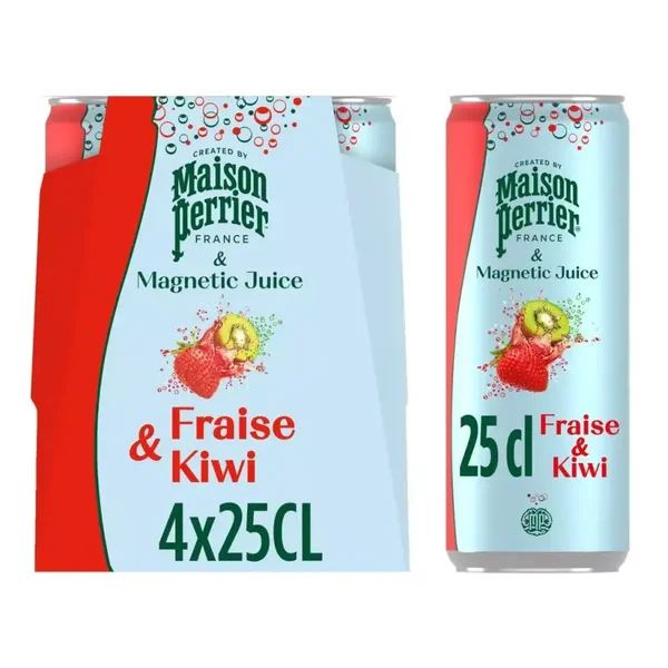 San Pellegrino Erdbeere & Kiwi – 4er-Pack (4 x 25 ml)