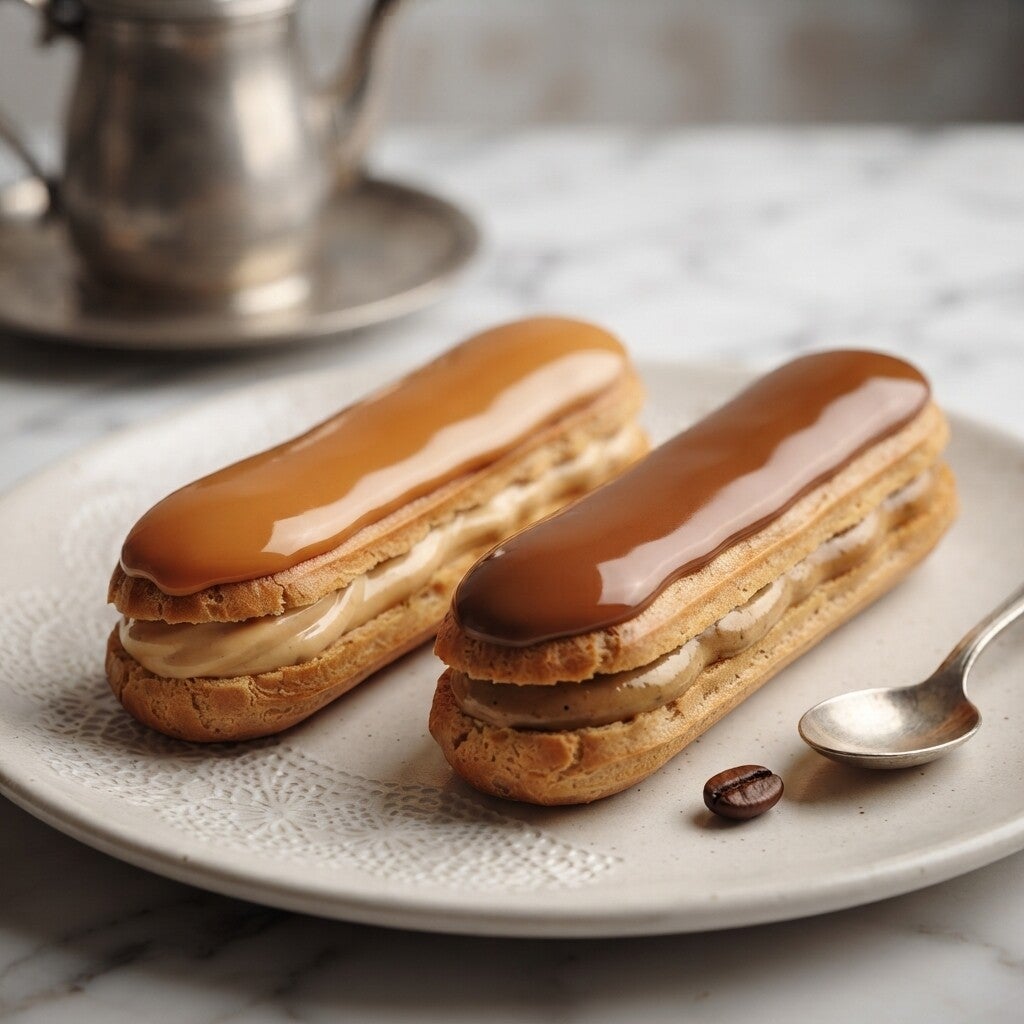 Éclairs (6 Stück) Kaffee & Schokolade