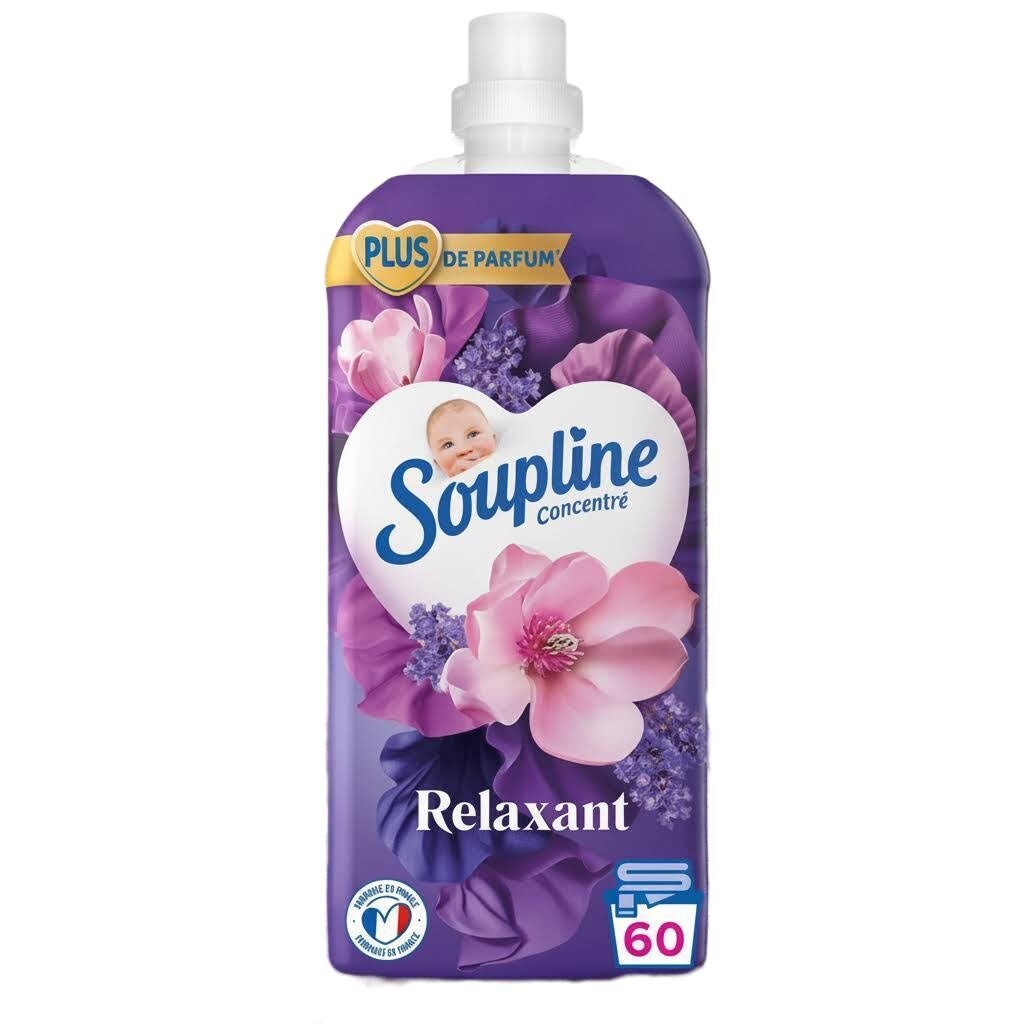 Soupline Adoucissant Concentré Magnolia Lavande – Weichspüler 1,28 L