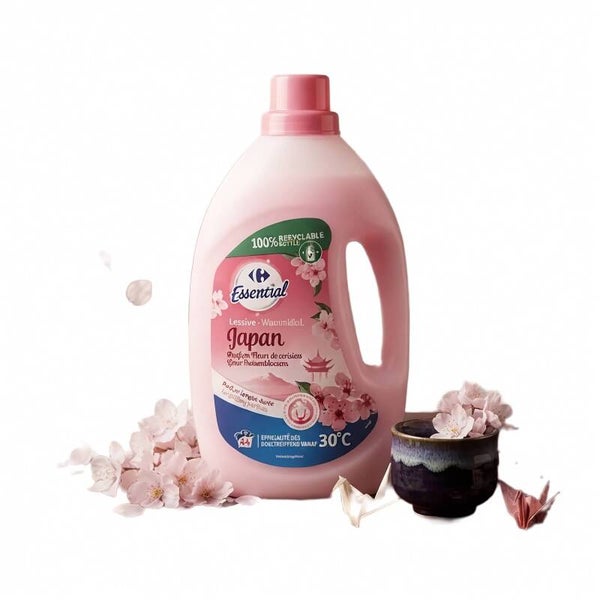 Flüssigwaschmittel Kirschblüten, 2,2 L - 44 Wäsche