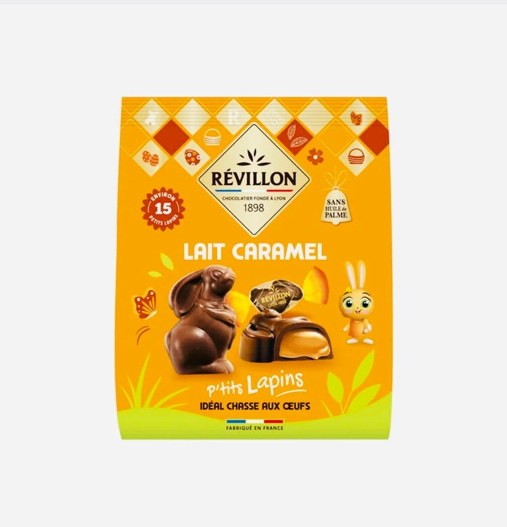 Oster-Schokoladenhasen mit Karamellfüllung – Vollmilch 120 g