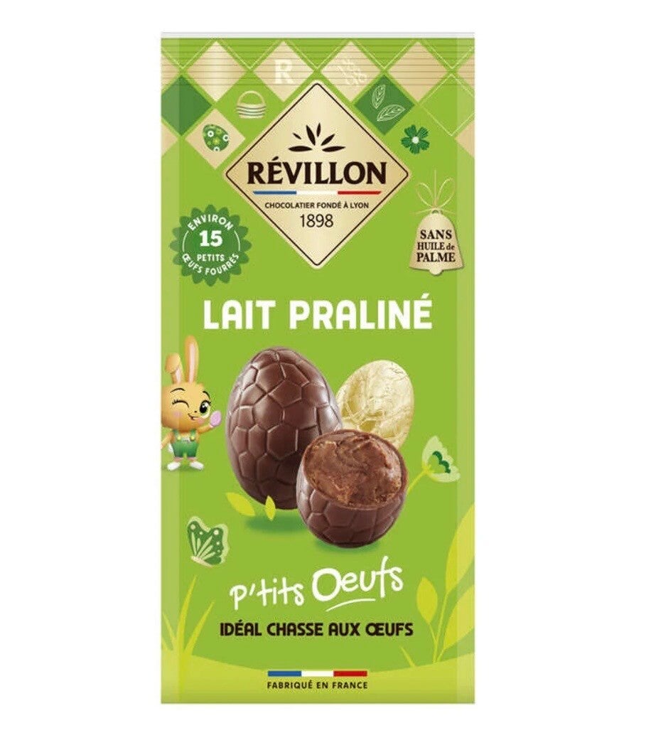 Feine Mini-Ostereier mit Pralinéfüllung – Vollmilch 120 g