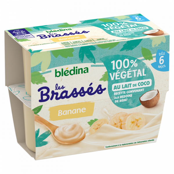 Babynahrung Banane & Kokosmilch 95 g (3 x St)